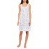 S1154 - Type - NIGHTGOWN BLUE FLOWER- (S1154)