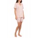 S1163 - Type - PYJAMAS SHORTS RED BERRY - (S1163) S1163 - Type - PYJAMAS SHORTS RED BERRY - (S1163)