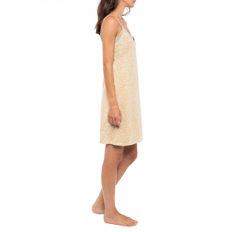 S1173 - Type - NIGHTGOWN YELLOW LEO- (S1173) S1173 - Type - NIGHTGOWN YELLOW LEO- (S1173)