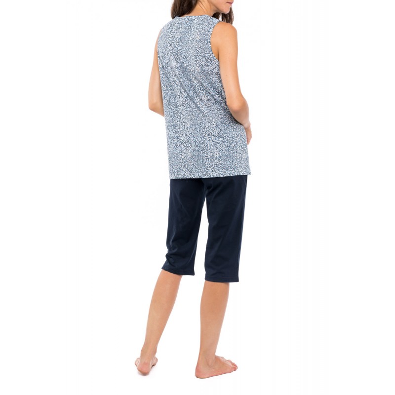 S1181 - Type - PYJAMA CAPRI BLUE LEO- (S1181)