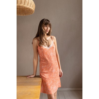 S1231 - Type - NIGHTGOWN ORANGE LEO- (S1231)