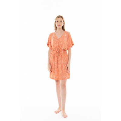 S1237 - Type - NIGHTGOWN ORANGE LEO- (S1237)