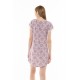 S1251 - Type - NIGHTGOWN VIOLETE FLOWER- (S1251) S1251 - Type - NIGHTGOWN VIOLETE FLOWER- (S1251)