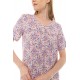 S1255 - Type - NIGHTGOWN CLASSIC VIOLETE FLOWER- (S1255) S1255 - Type - NIGHTGOWN CLASSIC VIOLETE FLOWER- (S1255)