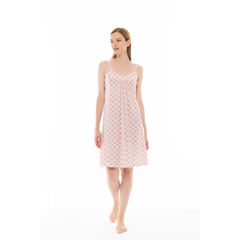 S1267 - Type - NIGHTGOWN PINK GEO- (S1267) S1267 - Type - NIGHTGOWN PINK GEO- (S1267)