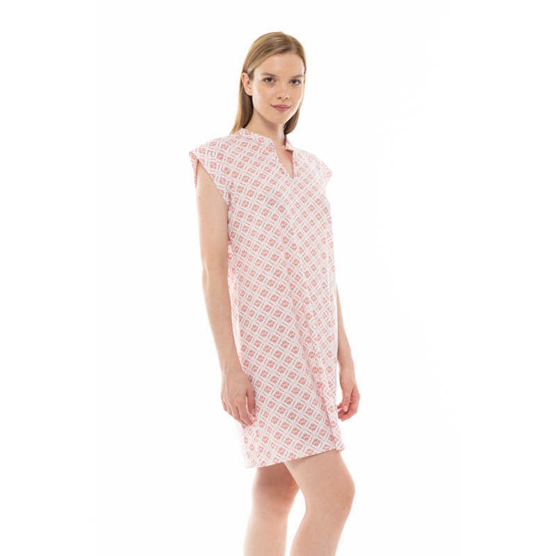 S1271 - Type - NIGHTGOWN PINK GEO- (S1271) S1271 - Type - NIGHTGOWN PINK GEO- (S1271)