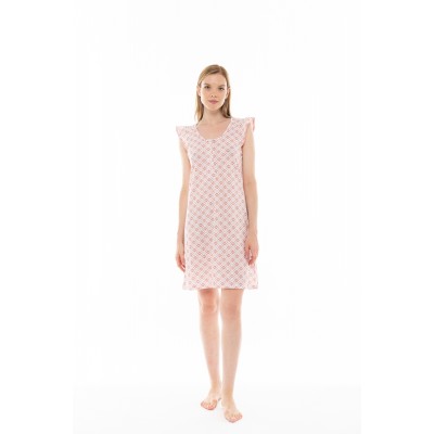 S1272 - Type - NIGHTGOWN PINK GEO- (S1272)
