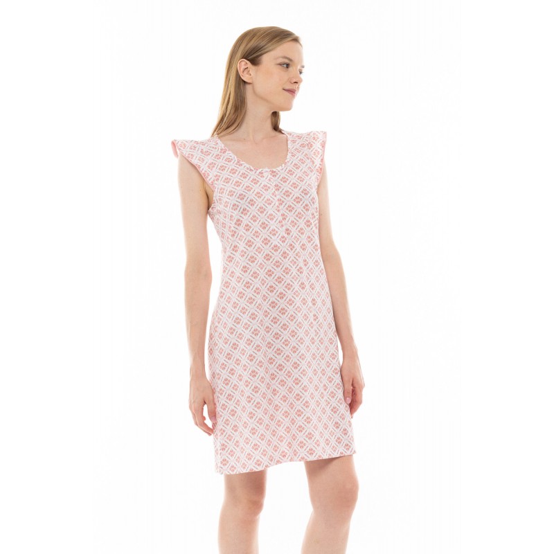 S1272 - Type - NIGHTGOWN PINK GEO- (S1272) S1272 - Type - NIGHTGOWN PINK GEO- (S1272)