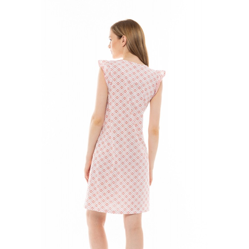 S1272 - Type - NIGHTGOWN PINK GEO- (S1272) S1272 - Type - NIGHTGOWN PINK GEO- (S1272)