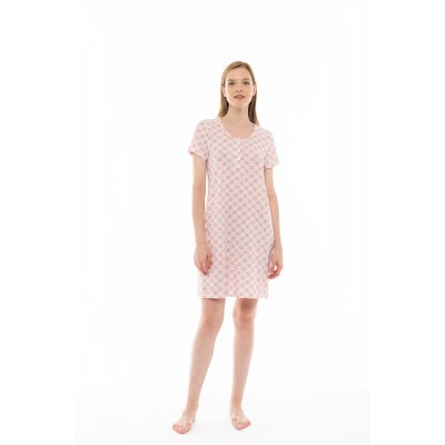 S1273 - Type - NIGHTGOWN PINK GEO- (S1273)