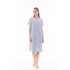 S1297 - Type - NIGHTGOWN CLASSIC BLUE FLOWER STRIPE- (S1297)