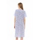 S1297 - Type - NIGHTGOWN CLASSIC BLUE FLOWER STRIPE- (S1297) S1297 - Type - NIGHTGOWN CLASSIC BLUE FLOWER STRIPE- (S1297)