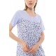 S1297 - Type - NIGHTGOWN CLASSIC BLUE FLOWER STRIPE- (S1297) S1297 - Type - NIGHTGOWN CLASSIC BLUE FLOWER STRIPE- (S1297)