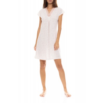 S1321 - Type - NIGHTGOWN V ROMANTIC FLOWER- (S1321)