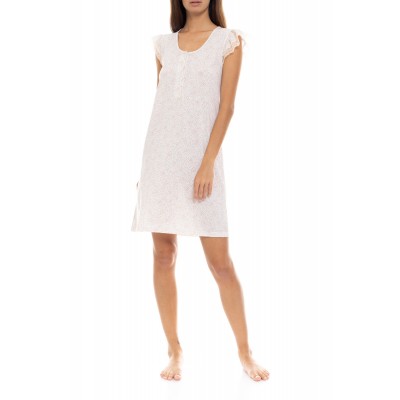 S1323 - Type - NIGHTGOWN ROMANTIC FLOWER- (S1323)