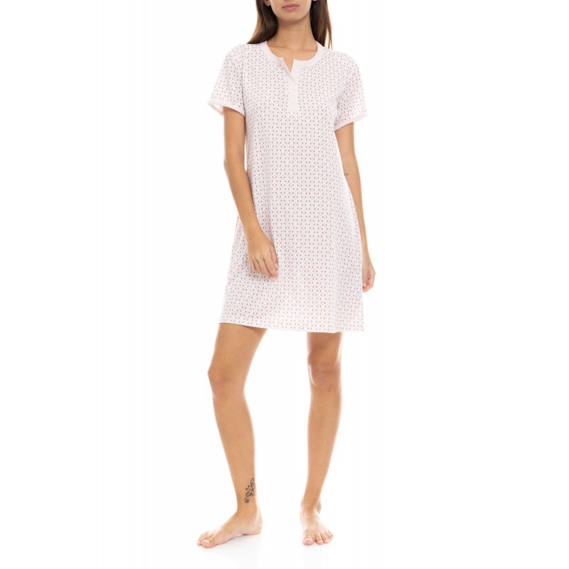 S1335 - Type - NIGHTGOWN PINK GEO- (S1335) S1335 - Type - NIGHTGOWN PINK GEO- (S1335)