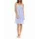 S1340 - Type - NIGHTGOWN SOFT BLUE STRIPE- (S1340)