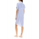 S1345 - Type - NIGHTGOWN SOFT BLUE STRIPE- (S1345)