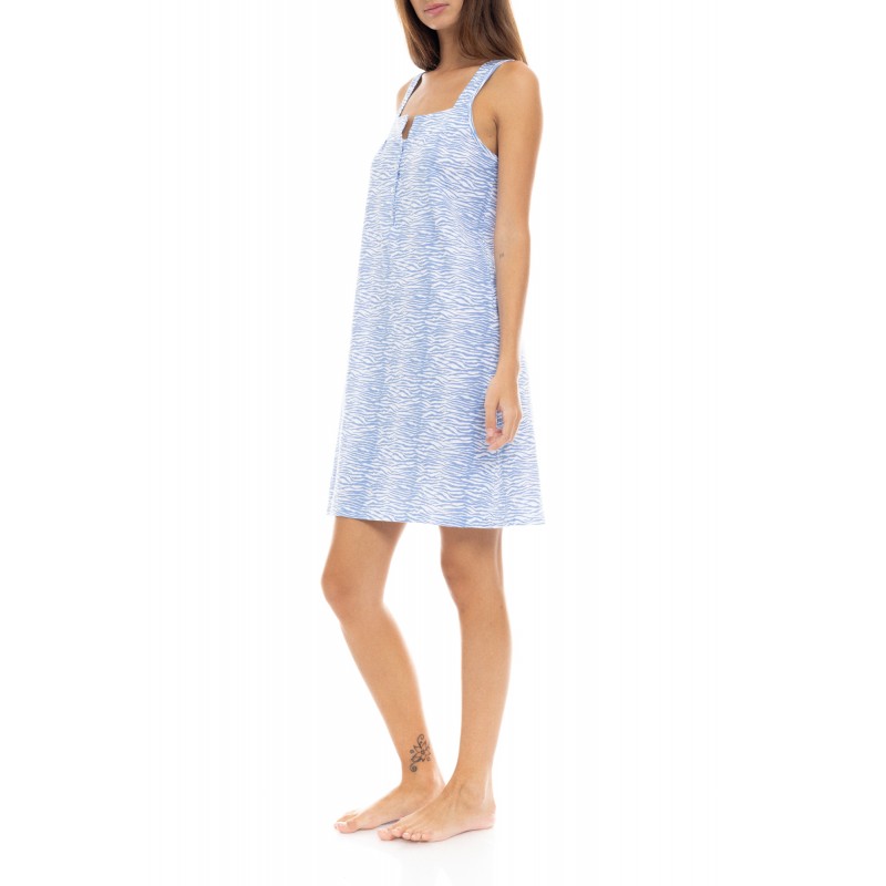 S1349 - Type - NIGHTGOWN BLUE LEO- (S1349) S1349 - Type - NIGHTGOWN BLUE LEO- (S1349)