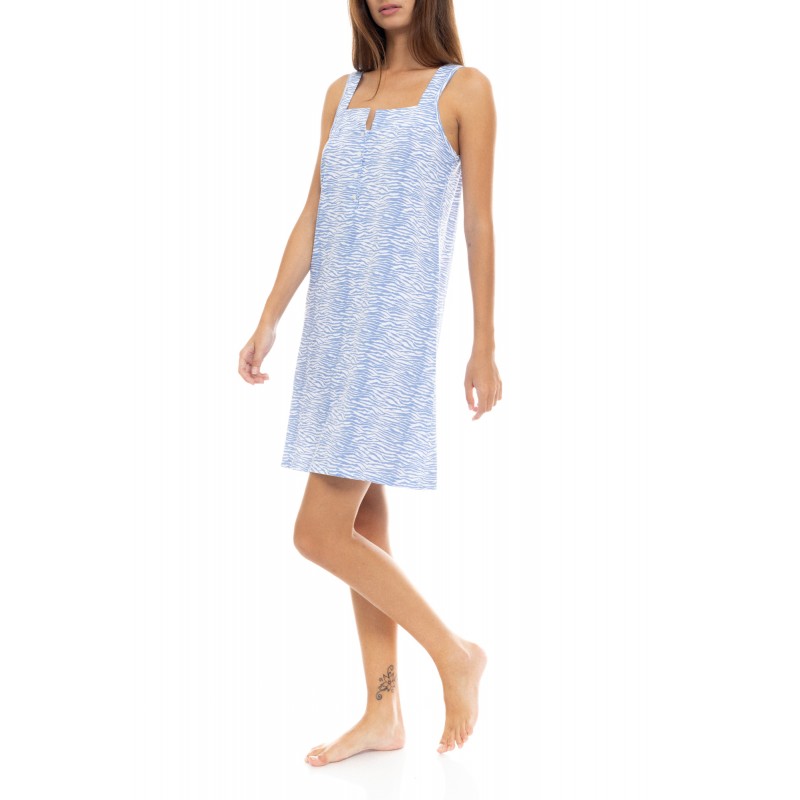 S1349 - Type - NIGHTGOWN BLUE LEO- (S1349) S1349 - Type - NIGHTGOWN BLUE LEO- (S1349)