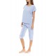 S1350 - Type - PYJAMA CAPRI BLUE LEO- (S1350)