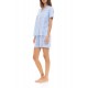 S1352 - Type - PYJAMA SHORTS BLUE LEO- (S1352) S1352 - Type - PYJAMA SHORTS BLUE LEO- (S1352)