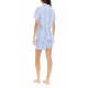 S1352 - Type - PYJAMA SHORTS BLUE LEO- (S1352) S1352 - Type - PYJAMA SHORTS BLUE LEO- (S1352)