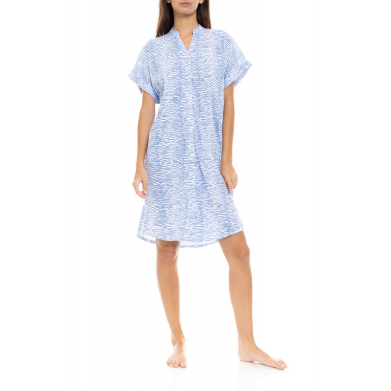 S1353 - Type - NIGHTGOWN BLUE LEO- (S1353)