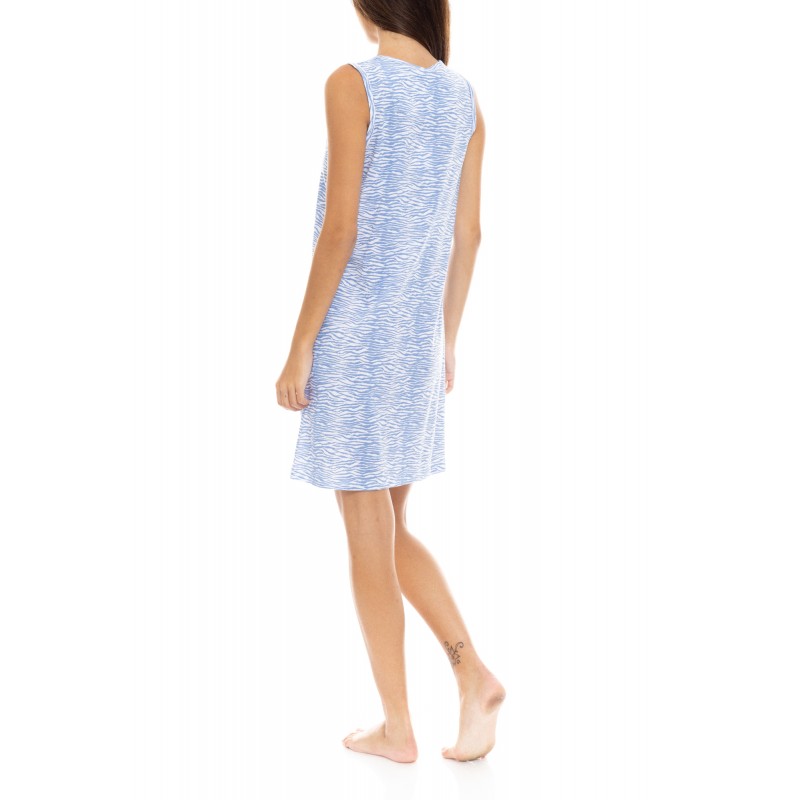 S1355 - Type - NIGHTGOWN BLUE LEO- (S1355) S1355 - Type - NIGHTGOWN BLUE LEO- (S1355)