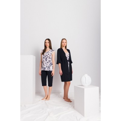 S1370 - Type - PYJAMA CAPRI ELEGANT NIGHTS- (S1370)