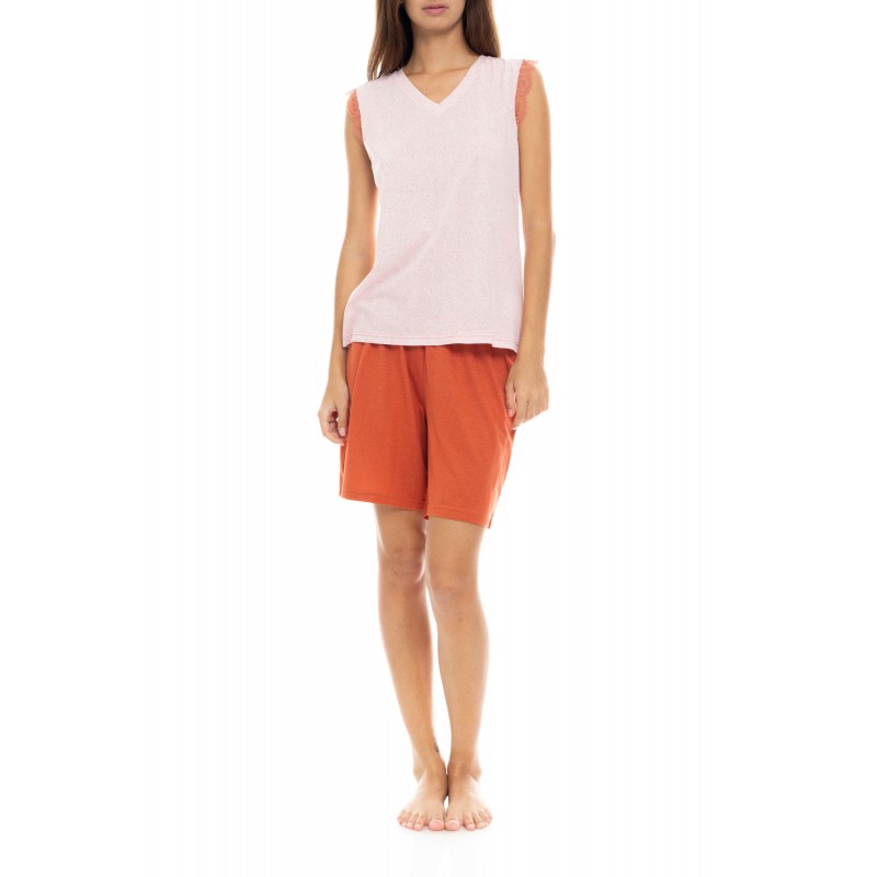 S1383 - Type - PYJAMA SHORTS SUMMER NIGHTS- (S1383) S1383 - Type - PYJAMA SHORTS SUMMER NIGHTS- (S1383)