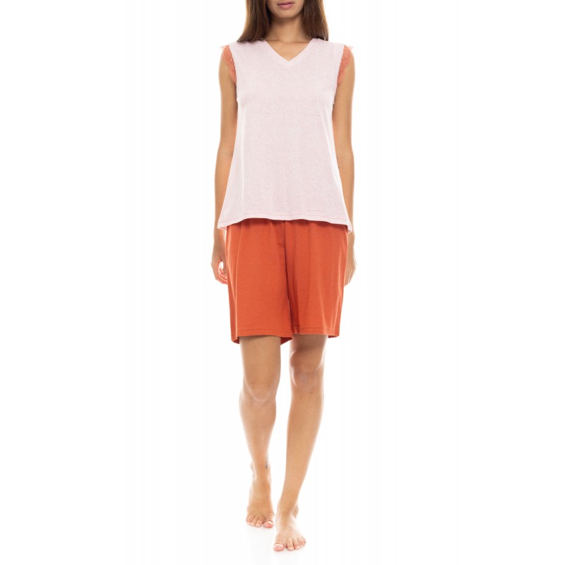 S1383 - Type - PYJAMA SHORTS SUMMER NIGHTS- (S1383) S1383 - Type - PYJAMA SHORTS SUMMER NIGHTS- (S1383)
