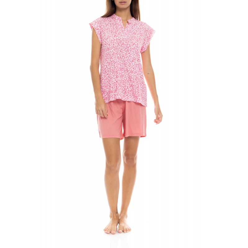 S1392 - Type - PYJAMA SHORTS BLOOMING NIGHTS- (S1392) S1392 - Type - PYJAMA SHORTS BLOOMING NIGHTS- (S1392)