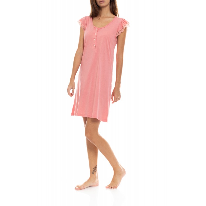 S1397 - Type - NIGHTGOWN SOLID BLOOMING NIGHTS- (S1397) S1397 - Type - NIGHTGOWN SOLID BLOOMING NIGHTS- (S1397)