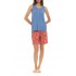 S1402 - Type - PYJAMA SHORTS BLOOMING FLOWER- (S1402)