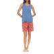S1402 - Type - PYJAMA SHORTS BLOOMING FLOWER- (S1402) S1402 - Type - PYJAMA SHORTS BLOOMING FLOWER- (S1402)