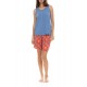 S1402 - Type - PYJAMA SHORTS BLOOMING FLOWER- (S1402) S1402 - Type - PYJAMA SHORTS BLOOMING FLOWER- (S1402)