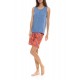 S1402 - Type - PYJAMA SHORTS BLOOMING FLOWER- (S1402) S1402 - Type - PYJAMA SHORTS BLOOMING FLOWER- (S1402)