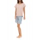 S1411 - Type - PYJAMA SHORTS BLUE FLOWER- (S1411) S1411 - Type - PYJAMA SHORTS BLUE FLOWER- (S1411)