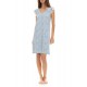S1413 - Type - NIGHTGOWN BLUE FLOWER- (S1413) S1413 - Type - NIGHTGOWN BLUE FLOWER- (S1413)