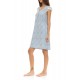 S1413 - Type - NIGHTGOWN BLUE FLOWER- (S1413) S1413 - Type - NIGHTGOWN BLUE FLOWER- (S1413)