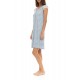 S1413 - Type - NIGHTGOWN BLUE FLOWER- (S1413) S1413 - Type - NIGHTGOWN BLUE FLOWER- (S1413)