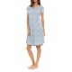 S1415 - Type - NIGHTGOWN BLUE FLOWER- (S1415) S1415 - Type - NIGHTGOWN BLUE FLOWER- (S1415)