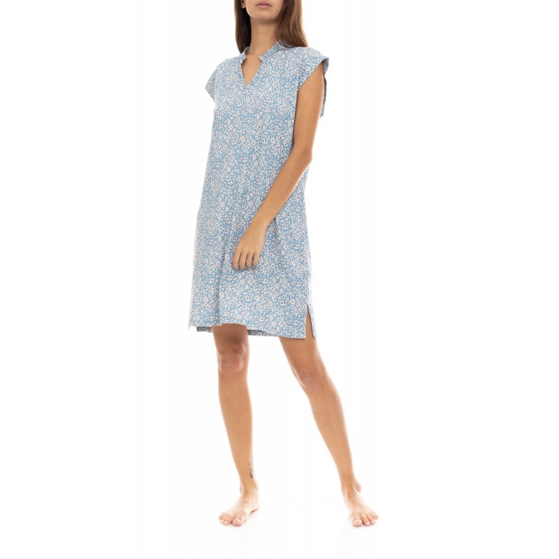 S1416 - Type - NIGHTGOWN BLUE FLOWER- (S1416) S1416 - Type - NIGHTGOWN BLUE FLOWER- (S1416)