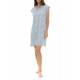 S1416 - Type - NIGHTGOWN BLUE FLOWER- (S1416) S1416 - Type - NIGHTGOWN BLUE FLOWER- (S1416)