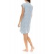 S1416 - Type - NIGHTGOWN BLUE FLOWER- (S1416) S1416 - Type - NIGHTGOWN BLUE FLOWER- (S1416)