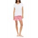 S1419 - Red - PYJAMA SHORTS RAINBOW- (S1419)