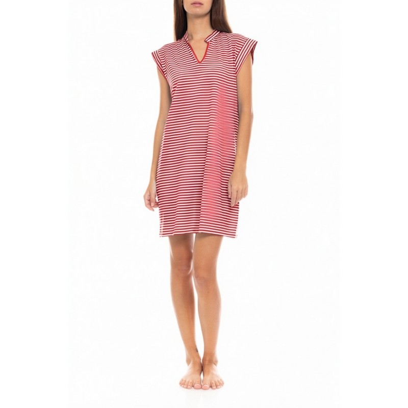 S1424 - Red - NIGHTGOWN RAINBOW- (S1424)