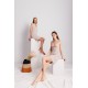 S1431 - Yacht Blue - NIGHTGOWN BAMBOO LACE- (S1431) S1431 - Yacht Blue - NIGHTGOWN BAMBOO LACE- (S1431)