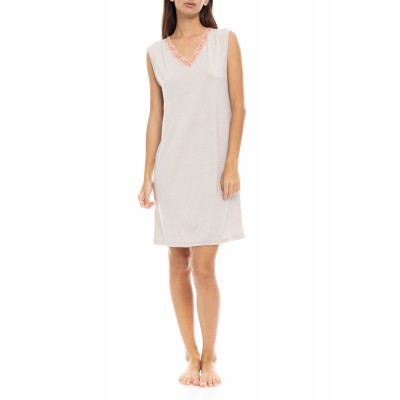 S1433 - Skin - NIGHTGOWN BAMBOO LACE- (S1433)